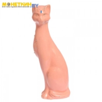 Копилка «Кошка Камила большая» глазурь розовая